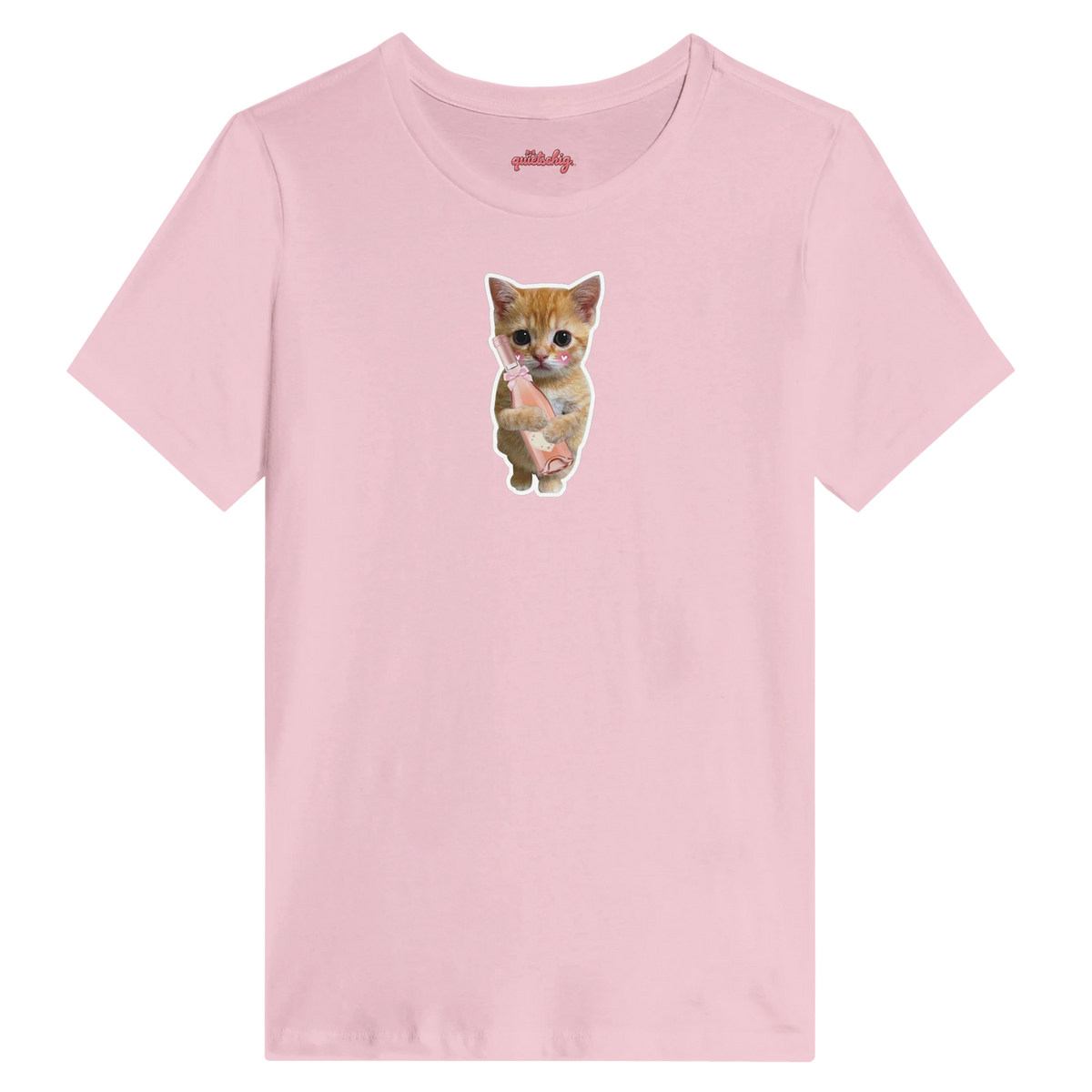 Rosé Kitty Tee styled for a girls' night out