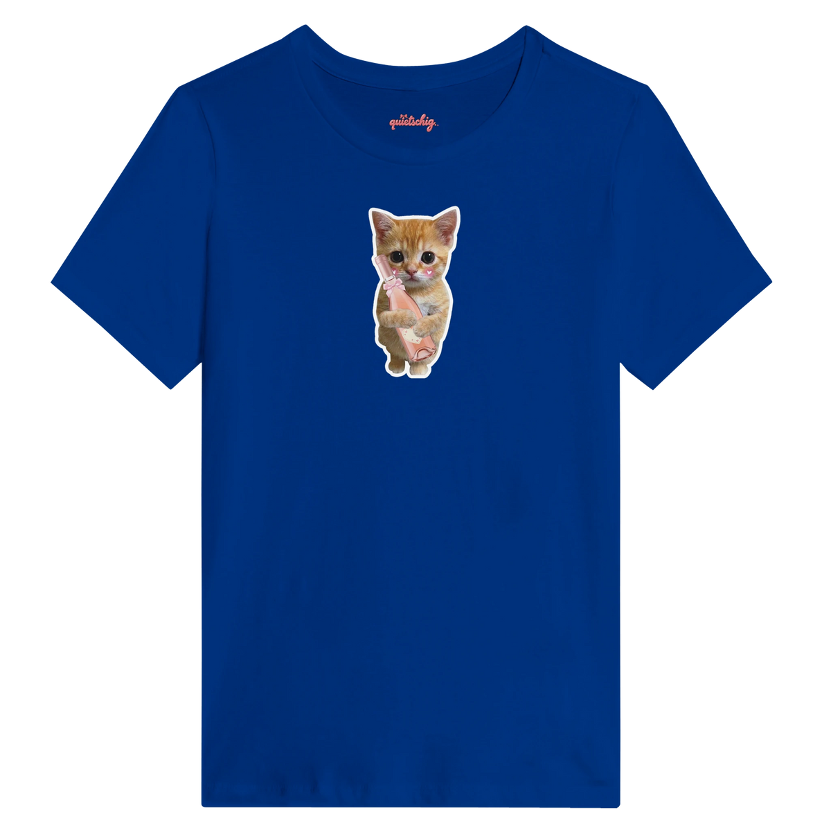 Rosé Kitty Tee by Quietschig – cute party graphic tee
